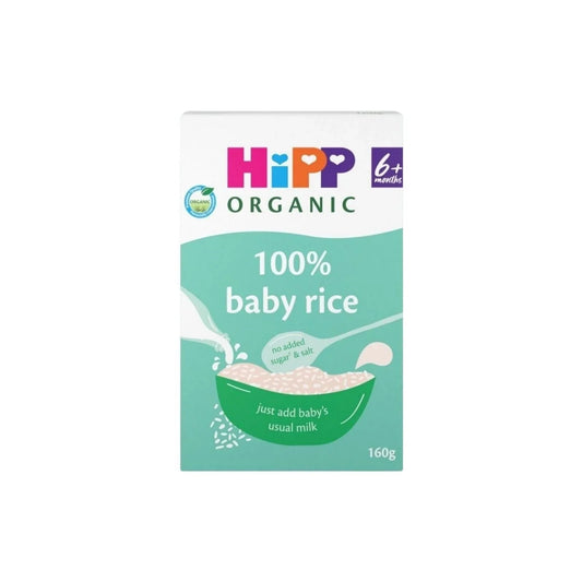 HiPP Organic 100% Baby Rice 6+ months 160g | Luxury Home Accessories | Heulog Glow