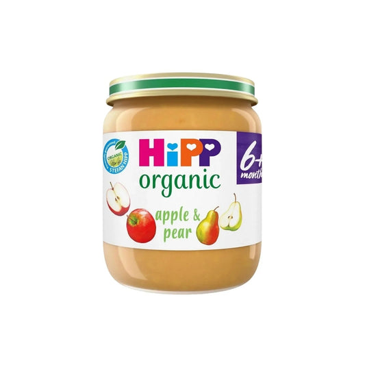 HiPP Organic Apple & Pear Jar 6+ months 125g | Luxury Home Accessories | Heulog Glow