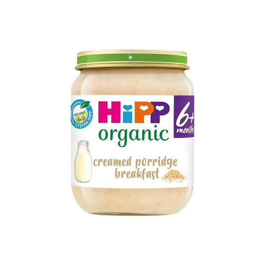 HiPP Organic Creamed Porridge Breakfast Baby Food Jar 6+ months 125g | Luxury Home Accessories | Heulog Glow