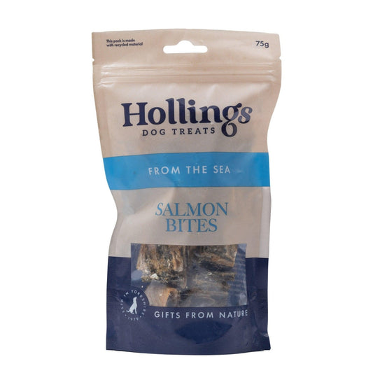 Hollings Salmon Bites 75g | Luxury Home Accessories | Heulog Glow