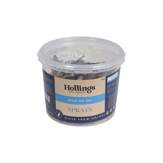 Hollings Sprats Tub 1kg bucket | Luxury Home Accessories | Heulog Glow