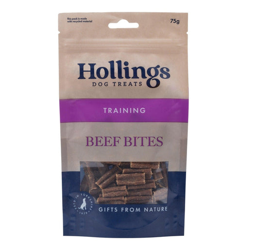 Hollings Training Treat Beef 75g | Luxury Home Accessories | Heulog Glow