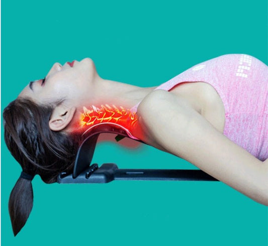 Home lumbar spine cervical support neck traction device | Luxury Home Accessories | Heulog Glow