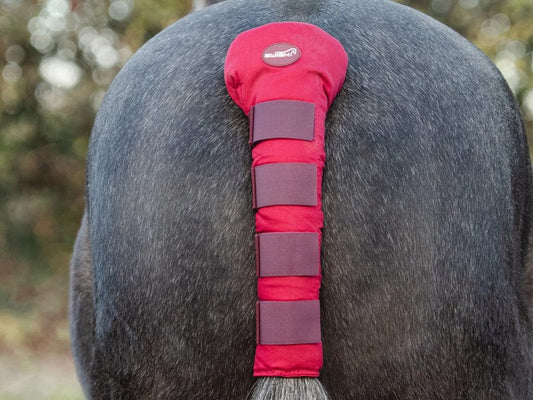 Horse Tail Guard - Burgundy | Luxury Home Accessories | Heulog Glow