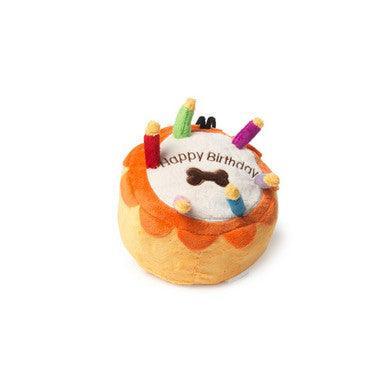 House of Paws Large yellow birthday cake - H18cm | Luxury Home Accessories | Heulog Glow