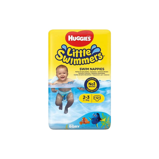 Huggies Little Swimmers Baby Size 2-3 Swim Pants - 12 nappies | Luxury Home Accessories | Heulog Glow