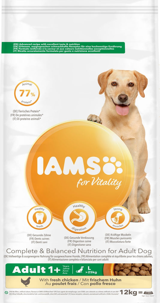 Iams Adult Vitality Large Chicken | Luxury Home Accessories | Heulog Glow