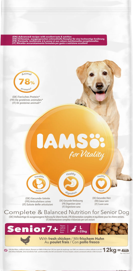 Iams Senior Vitality Large Chicken | Luxury Home Accessories | Heulog Glow