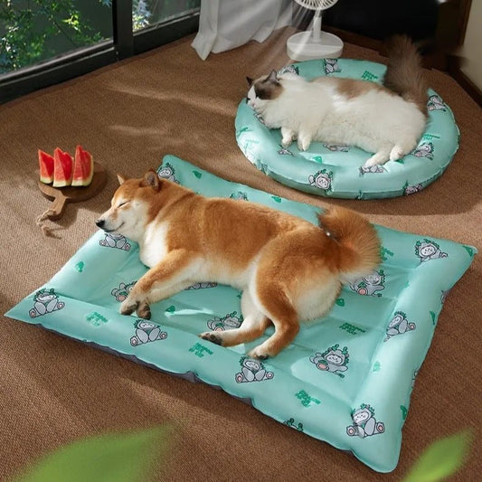 Ice Pad Dog Cool Feeling Ice Mat Gel Ice Kennel Waterproof | Luxury Home Accessories | Heulog Glow
