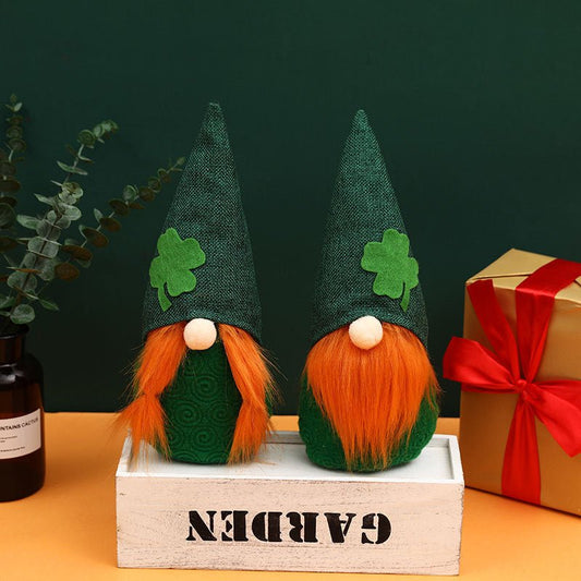 Irish St Patrick's Day Legless Gnome | Luxury Home Accessories | Heulog Glow