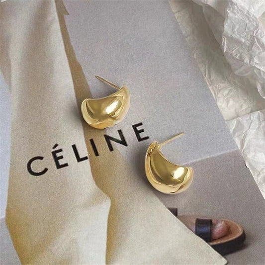 Irregular Shaped Metal Drop Earrings | Luxury Home Accessories | Heulog Glow