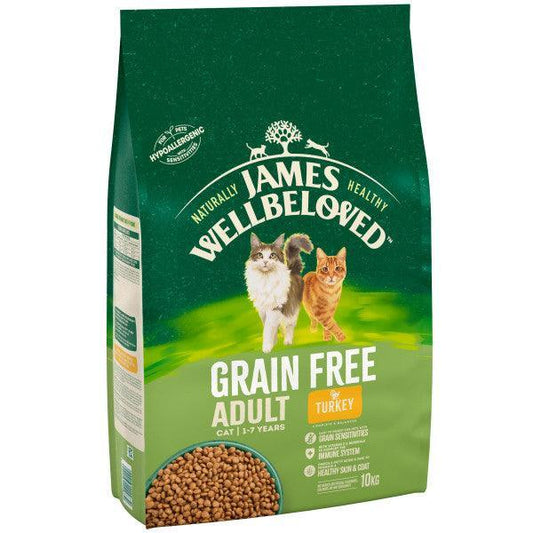James Wellbeloved Cat Adult Grain Free Turkey | Luxury Home Accessories | Heulog Glow