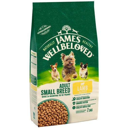 James Wellbeloved Dog Adult Small Lamb & Rice | Luxury Home Accessories | Heulog Glow