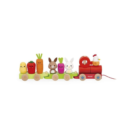Janod Farm Train | Luxury Home Accessories | Heulog Glow