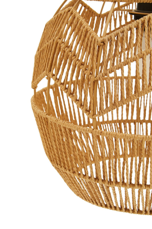 Jaya natural Paper Rope Pendant Light | Luxury Home Accessories | Heulog Glow