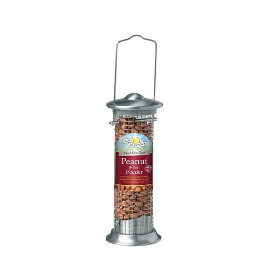 Johnston & Jeff Green Cast Peanut Feeder 20cm | Luxury Home Accessories | Heulog Glow