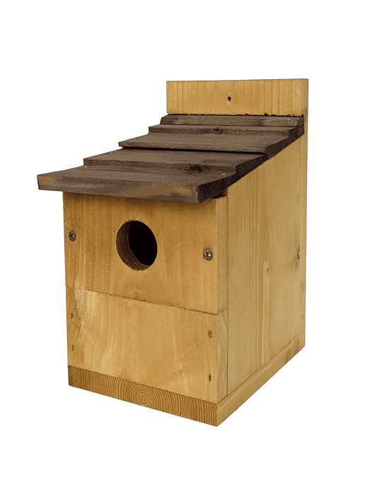 Johnston & Jeff Multinester Nest Box with Shingles | Luxury Home Accessories | Heulog Glow