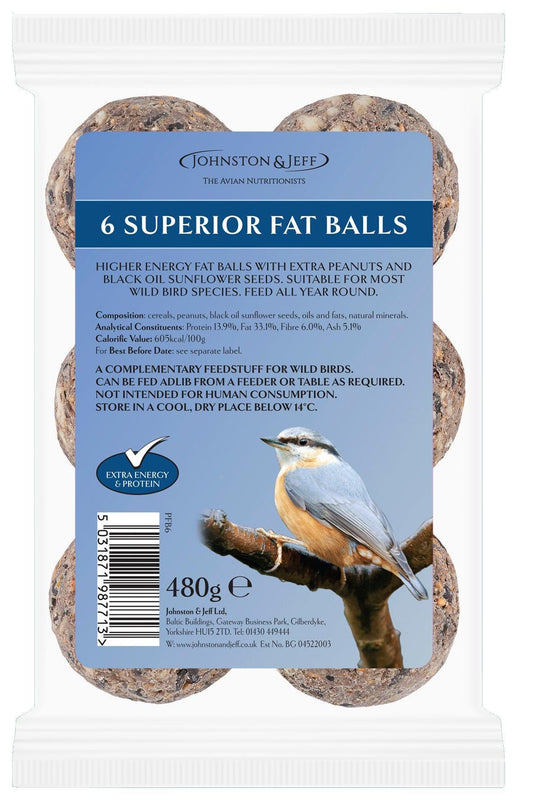 Johnston & Jeff Superior Fatballs No Nets 24x(6x80g) | Luxury Home Accessories | Heulog Glow