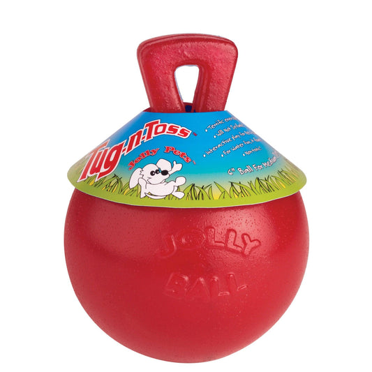 Jolly Ball Tug-N-Toss Red 20cm | Luxury Home Accessories | Heulog Glow
