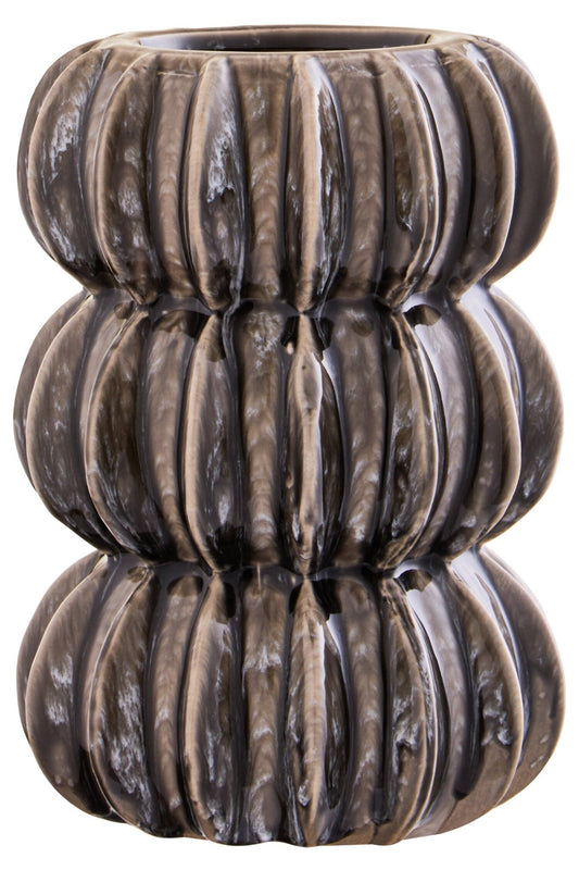 Kondo Grey Bubble Vase | Luxury Home Accessories | Heulog Glow