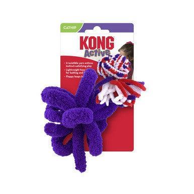 KONG Cat Active Rope Red & Purple | Luxury Home Accessories | Heulog Glow