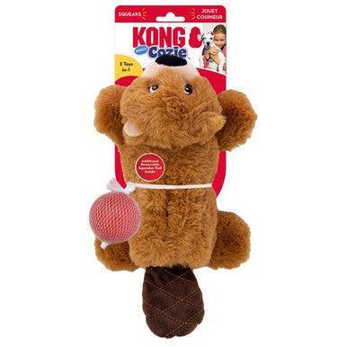 KONG Cozie Pocketz Beaver Medium | Luxury Home Accessories | Heulog Glow