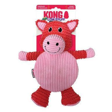 KONG Low Stuff Crackle Tummiez Pig Large | Luxury Home Accessories | Heulog Glow