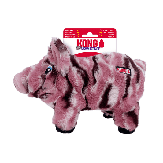 KONG Low Stuff Stripes Pig | Luxury Home Accessories | Heulog Glow