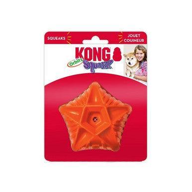 KONG Squeezz Orbitz Spin Top Assorted Medium/Large | Luxury Home Accessories | Heulog Glow