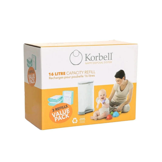 Korbell Nappy Bag 3x495 pcs | Luxury Home Accessories | Heulog Glow