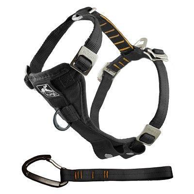 Kurgo Tru-Fit Smart Harness & S/Belt Blk | Luxury Home Accessories | Heulog Glow