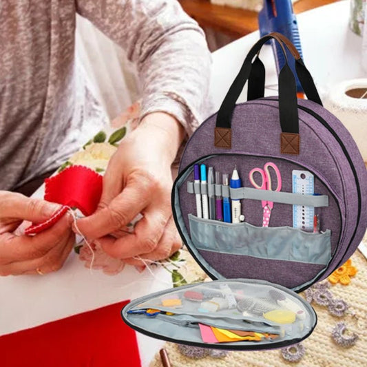 Ladies Embroidery Tool Set Storage Tote Bag | Luxury Home Accessories | Heulog Glow