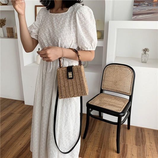 Ladies One Shoulder Crossbody Holiday Beach Bag | Luxury Home Accessories | Heulog Glow
