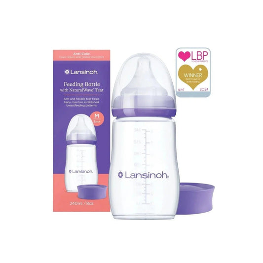 Lansinoh Feeding Bottle 240ml | Luxury Home Accessories | Heulog Glow