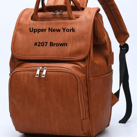 Large Capacity Multifunctional Shoulder PU Backpack | Luxury Home Accessories | Heulog Glow