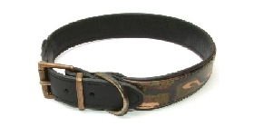 Leather Collar Combat 25mm X 65cm | Luxury Home Accessories | Heulog Glow