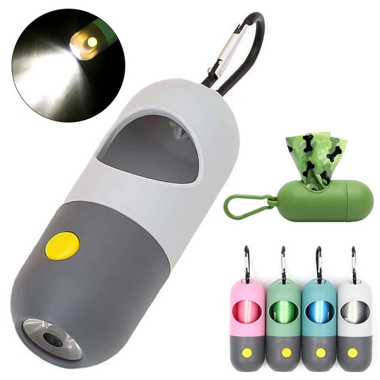 Led Light Pet Waste Bag Dispenser For Dogs Cats Dog Poop Scooper Bags Waste Bags Holder Dispensers Pet Clean Accessories | Luxury Home Accessories | Heulog Glow