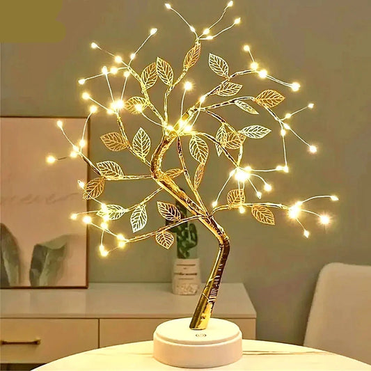 LED Rose Leaf Table Lamp | Luxury Home Accessories | Heulog Glow