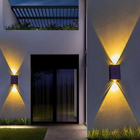 LED Wall Solar Lights Waterproof Garden Decoration | Luxury Home Accessories | Heulog Glow
