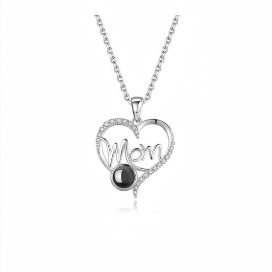 Letter Projection Mother's Day Love Gift Necklace | Luxury Home Accessories | Heulog Glow