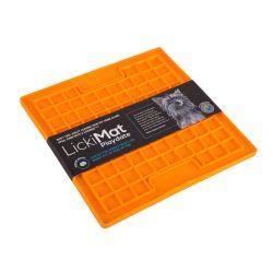 Lickimat Playdate Orange | Luxury Home Accessories | Heulog Glow