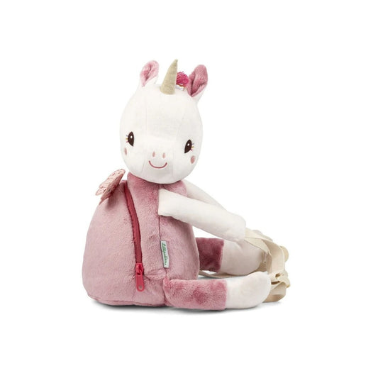 Lilliputiens Plush Backpack - Unicorn Lena | Luxury Home Accessories | Heulog Glow