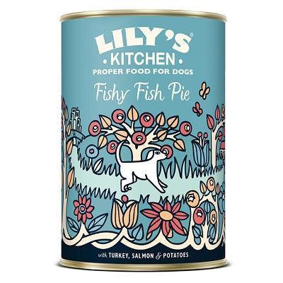Lily's Kitchen Fishy Fish Pie with Peas Tins 6 x 400g | Luxury Home Accessories | Heulog Glow