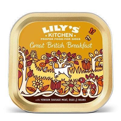 Lily's Kitchen Great British Breakfast Foil 10 x 150g | Luxury Home Accessories | Heulog Glow