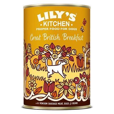 Lily's Kitchen Great British Breakfast Tins 6 x 400g | Luxury Home Accessories | Heulog Glow
