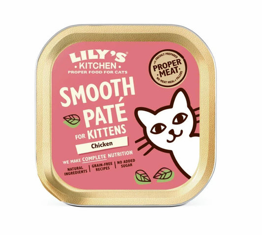 Lily's Kitchen Kitten Chicken Dinner Foils 19 x 85g | Luxury Home Accessories | Heulog Glow