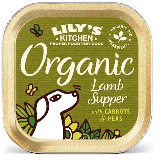 Lily's Kitchen Organic Lamb Supper Foils 11 x 150g | Luxury Home Accessories | Heulog Glow