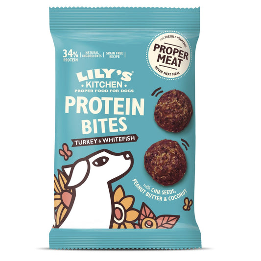 Lily's Kitchen Protein Bites Turkey & Whitefish | Luxury Home Accessories | Heulog Glow