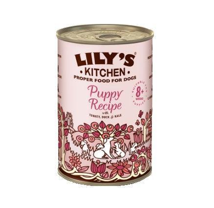 Lily's Kitchen Puppy Recipe Turkey & Duck 6 x 400g | Luxury Home Accessories | Heulog Glow
