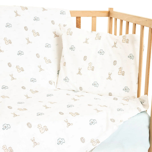 Little Dreams Unisex Baby Duvet Cover - Printed | Luxury Home Accessories | Heulog Glow